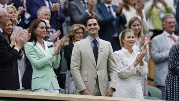 Kate Middleton inaugura la stagione del colore menta a Wimbledon