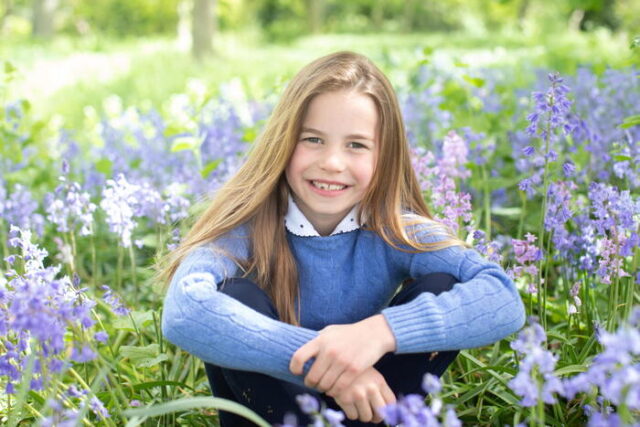 La principessa Charlotte, figlia di Kate Middleton e William