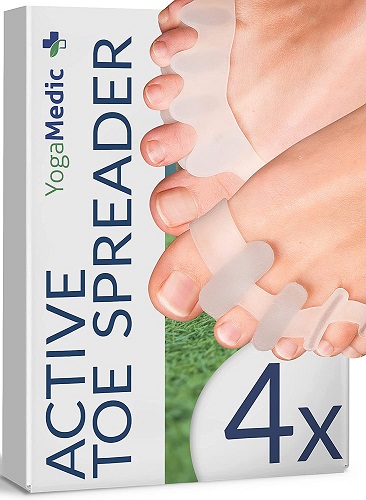 Separatori per dita dei piedi YogaMedic contro il dolore ai piedi