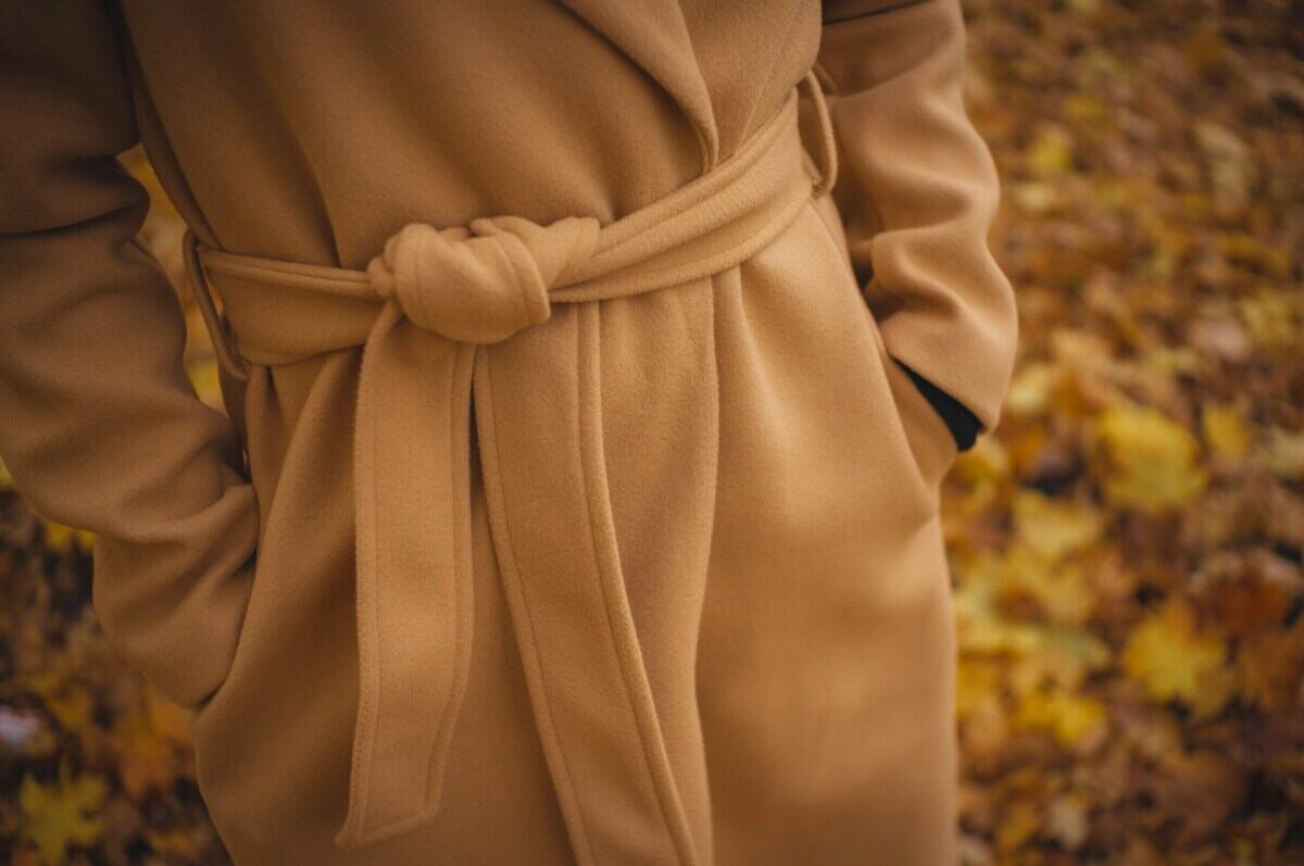 cappotto donna color cammello