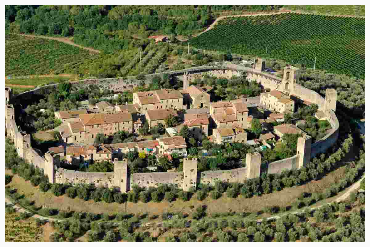 Borgo Monteriggioni nascosto