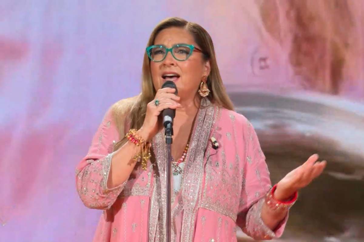 romina power abiti lunghi