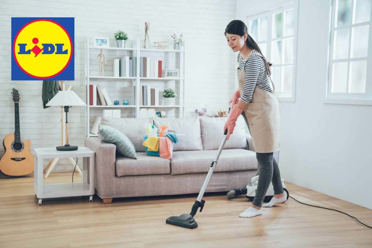 Lidl lancia la scopa elettrica 2 in 1